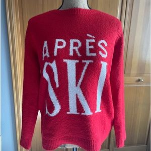 Cute “ski” sweater!